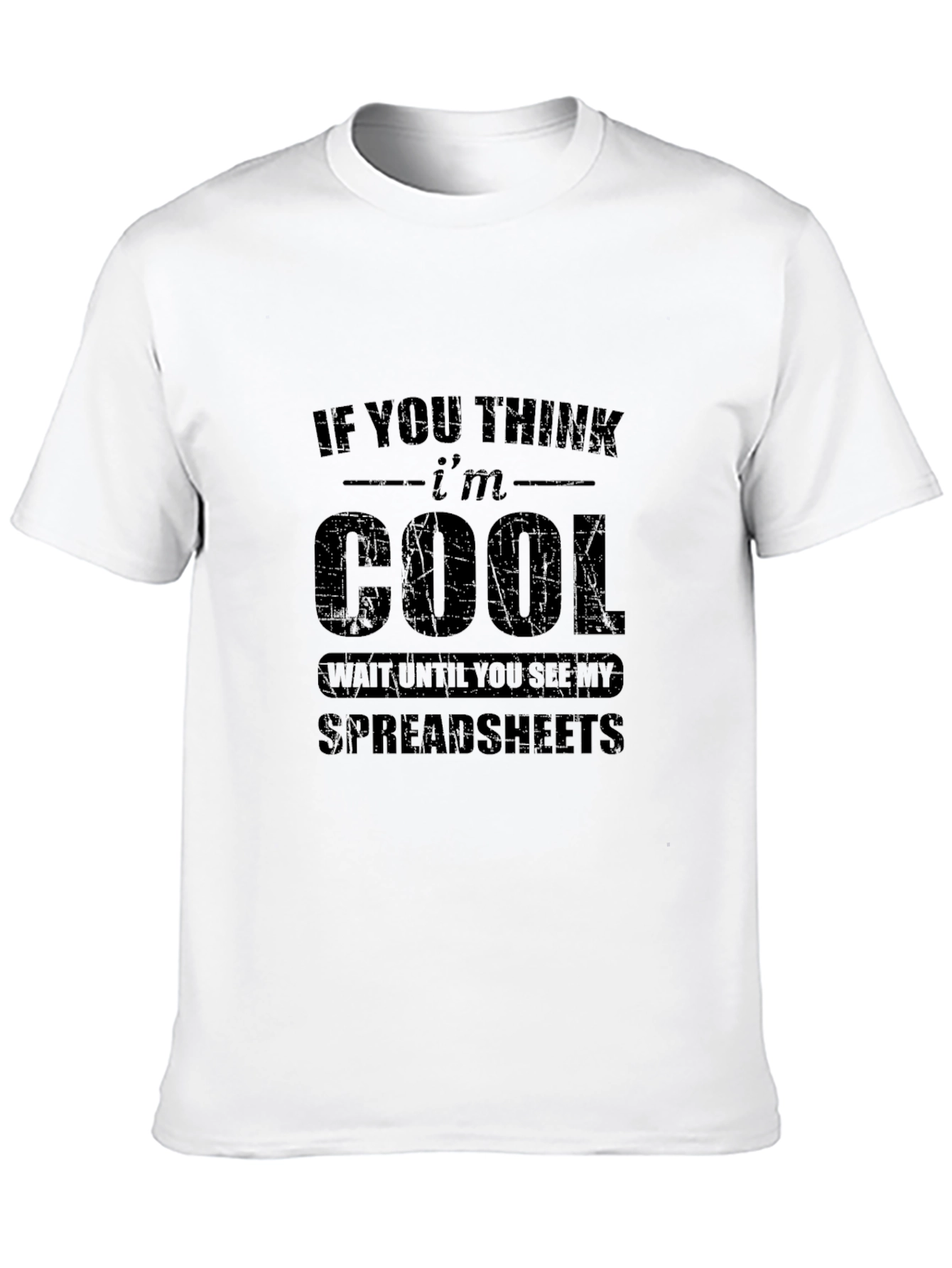 Cool Spreadsheet T-Shirt - Funny Data Analyst Tee