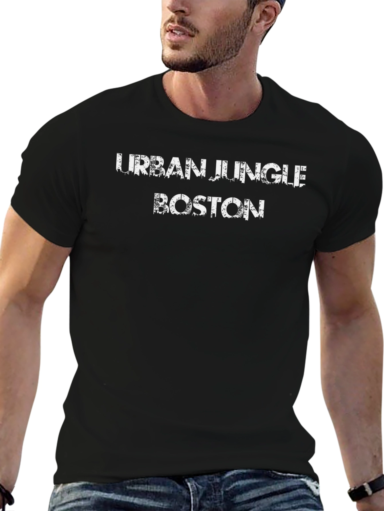 Urban Jungle Boston Black T-Shirt