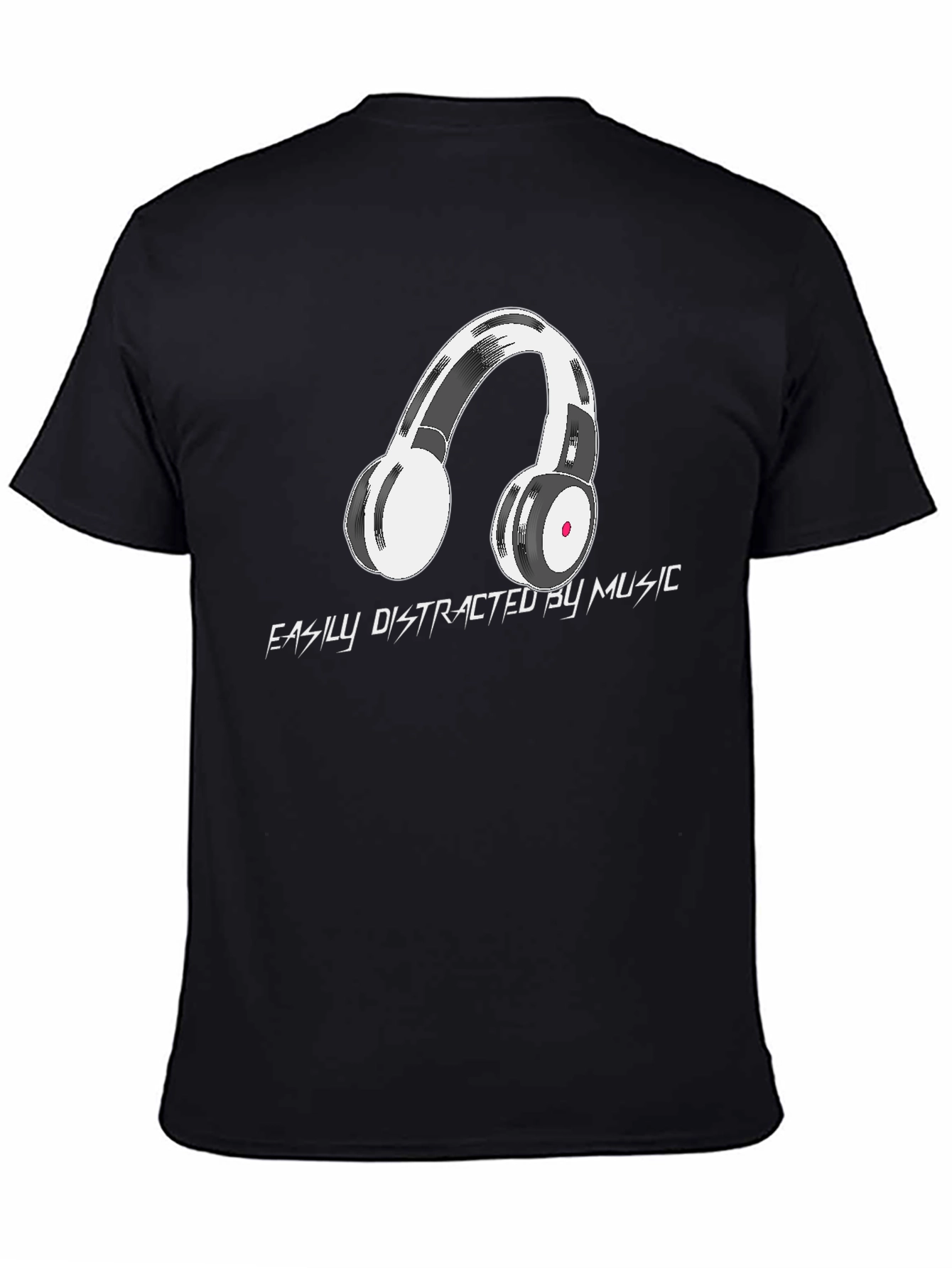 Easily Distracted by Music Graphic Tee