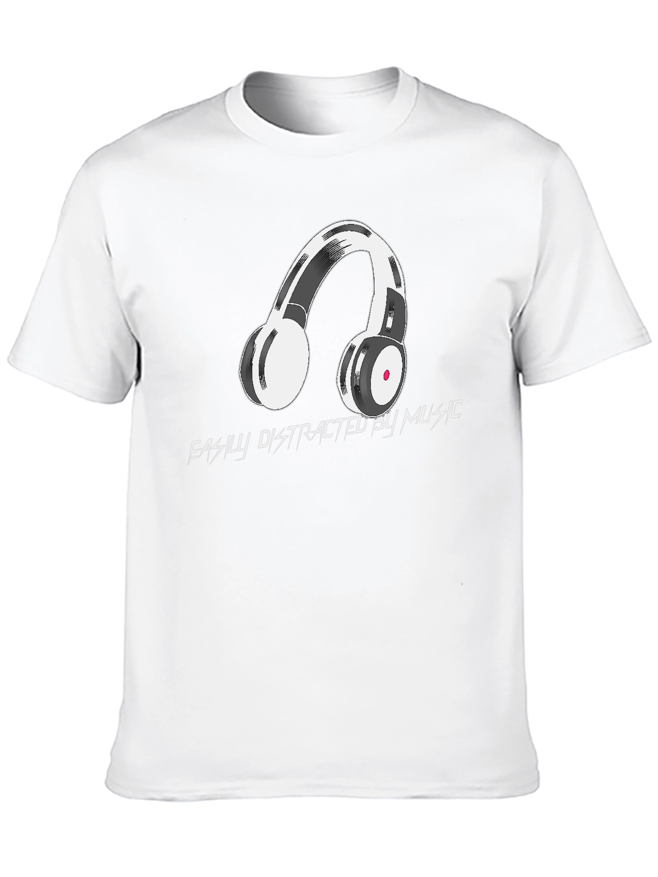 Easily Distracted by Music Graphic Tee