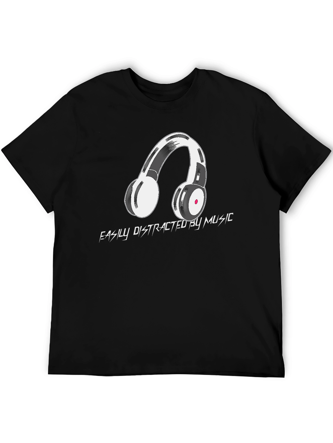 Easily Distracted by Music Graphic Tee