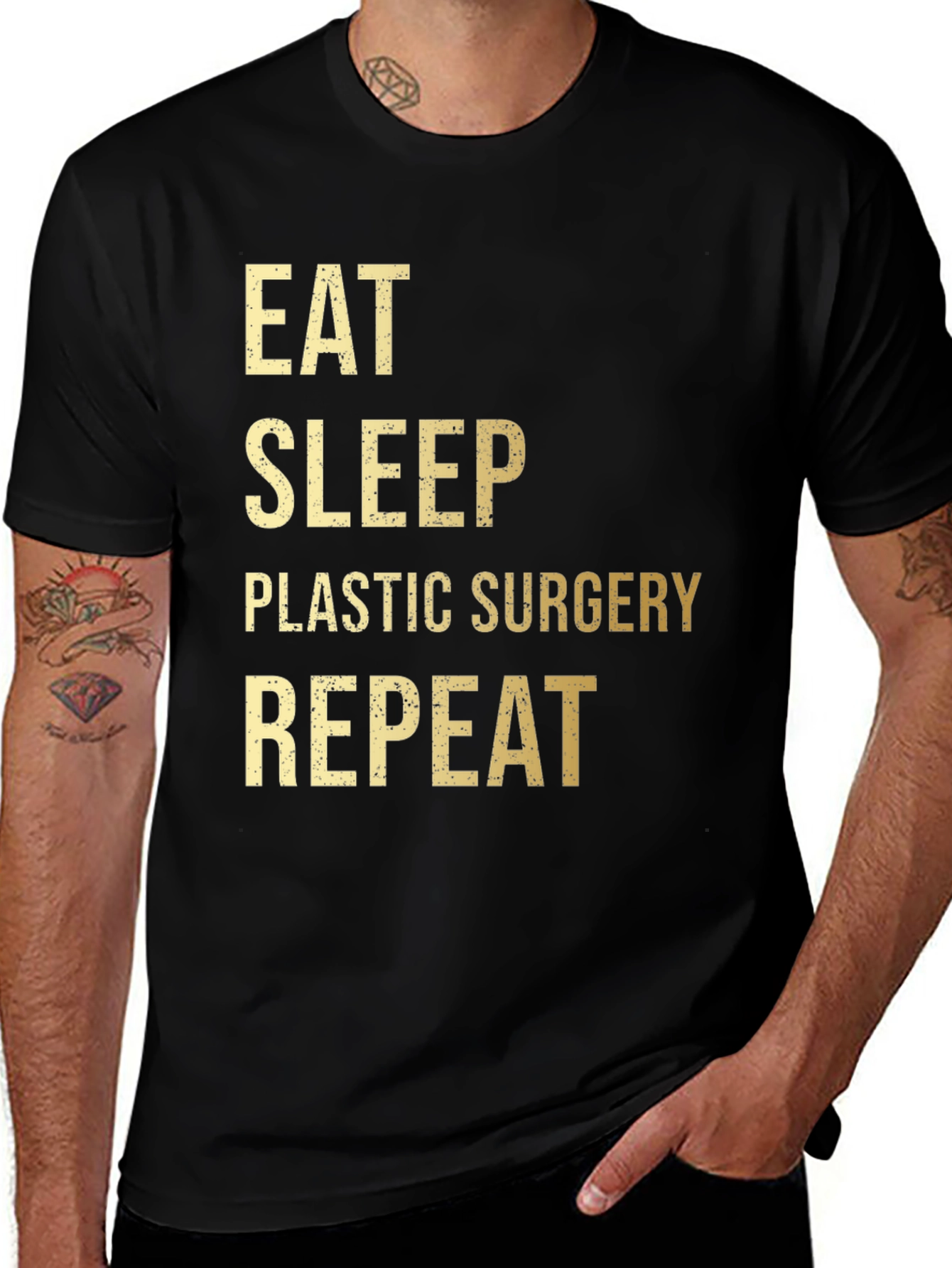 Eat Sleep Plastic Surgery Repeat T-Shirt