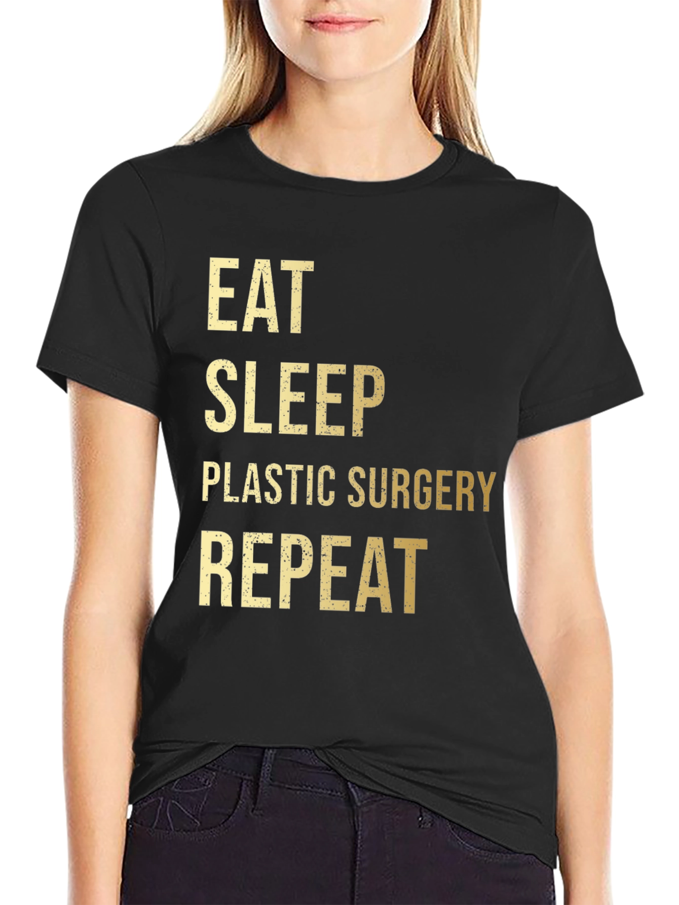 Eat Sleep Plastic Surgery Repeat T-Shirt