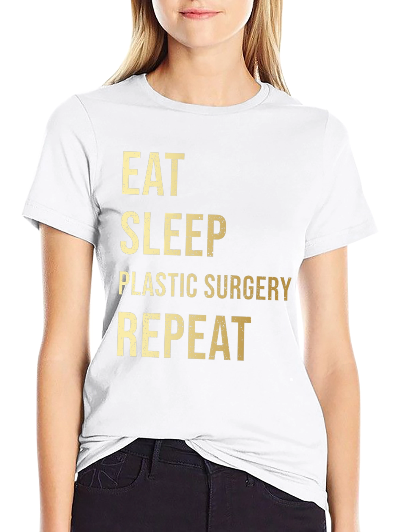 Eat Sleep Plastic Surgery Repeat T-Shirt