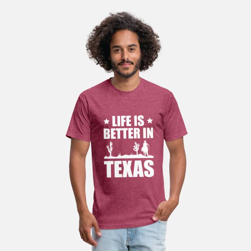 Life Is Better In Texas USA State America Texan
