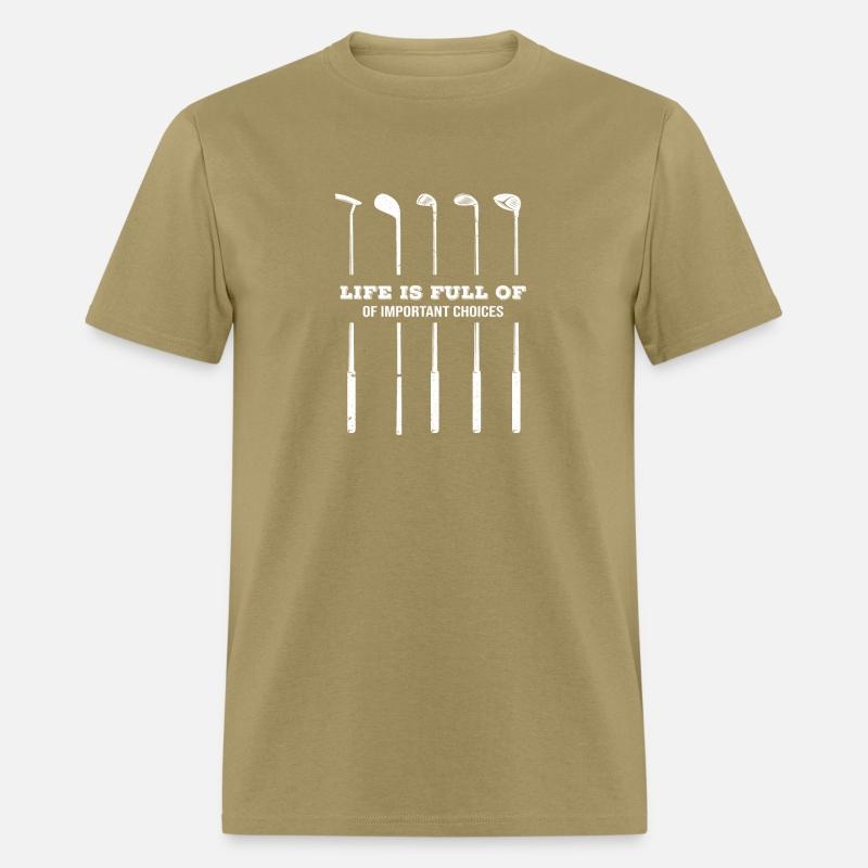 Life is Full Of Important Choices Golf ... Choices