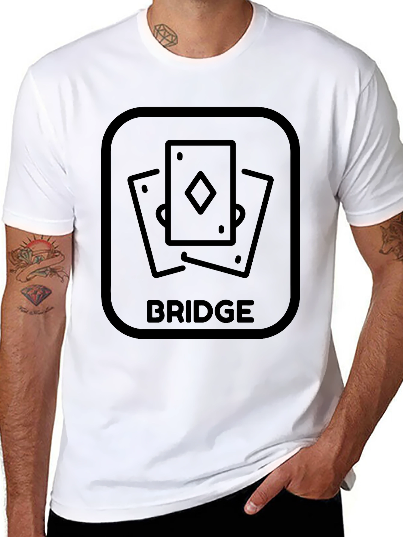 Bridge Card Game T-Shirt