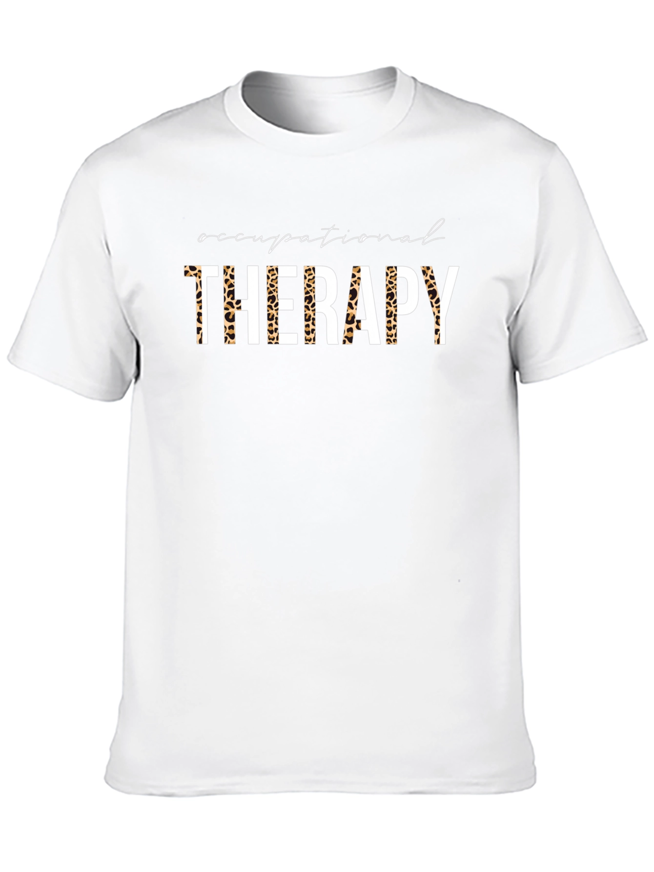 Occupational Therapy Leopard Print Tee