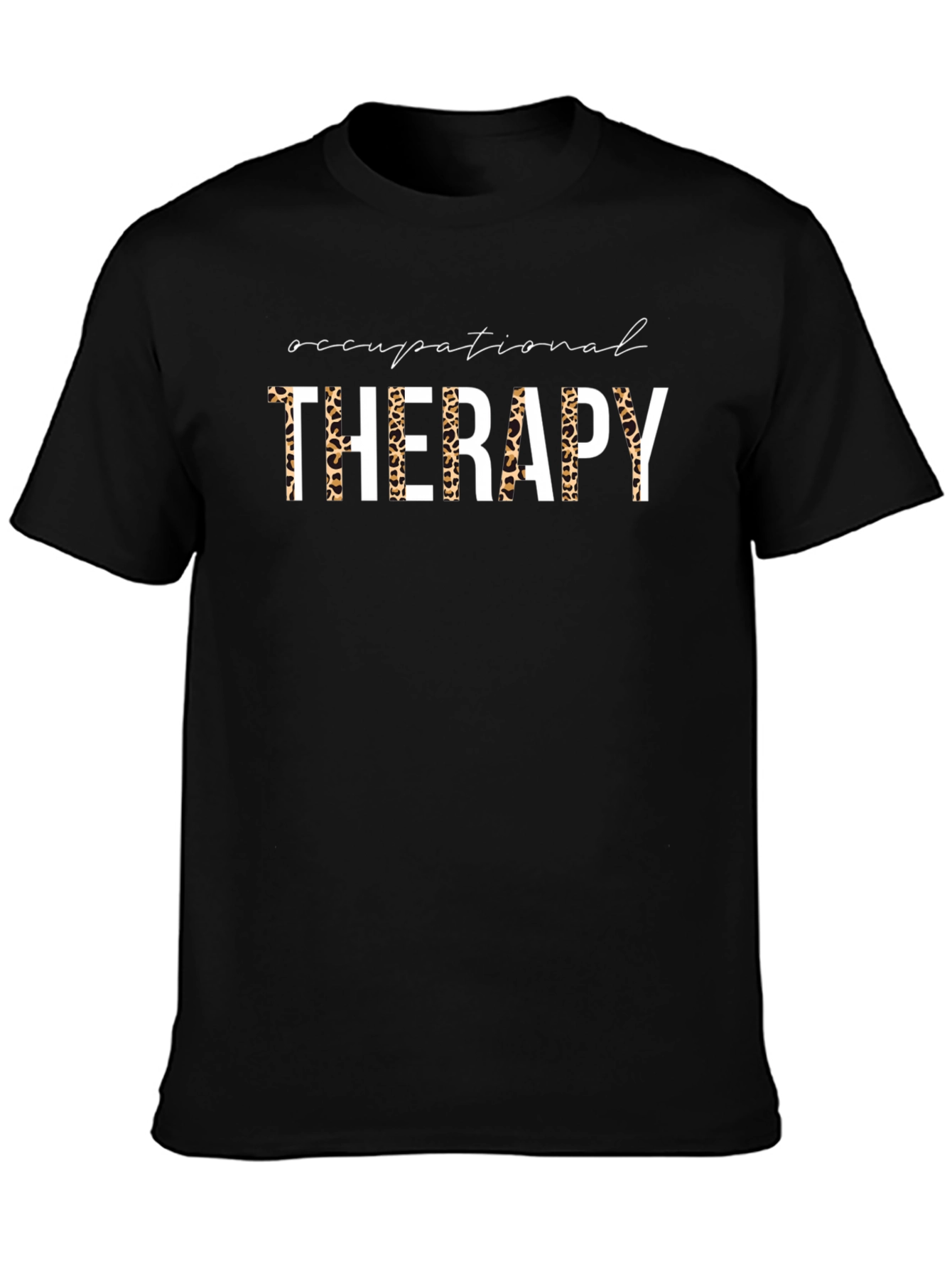 Occupational Therapy Leopard Print Tee
