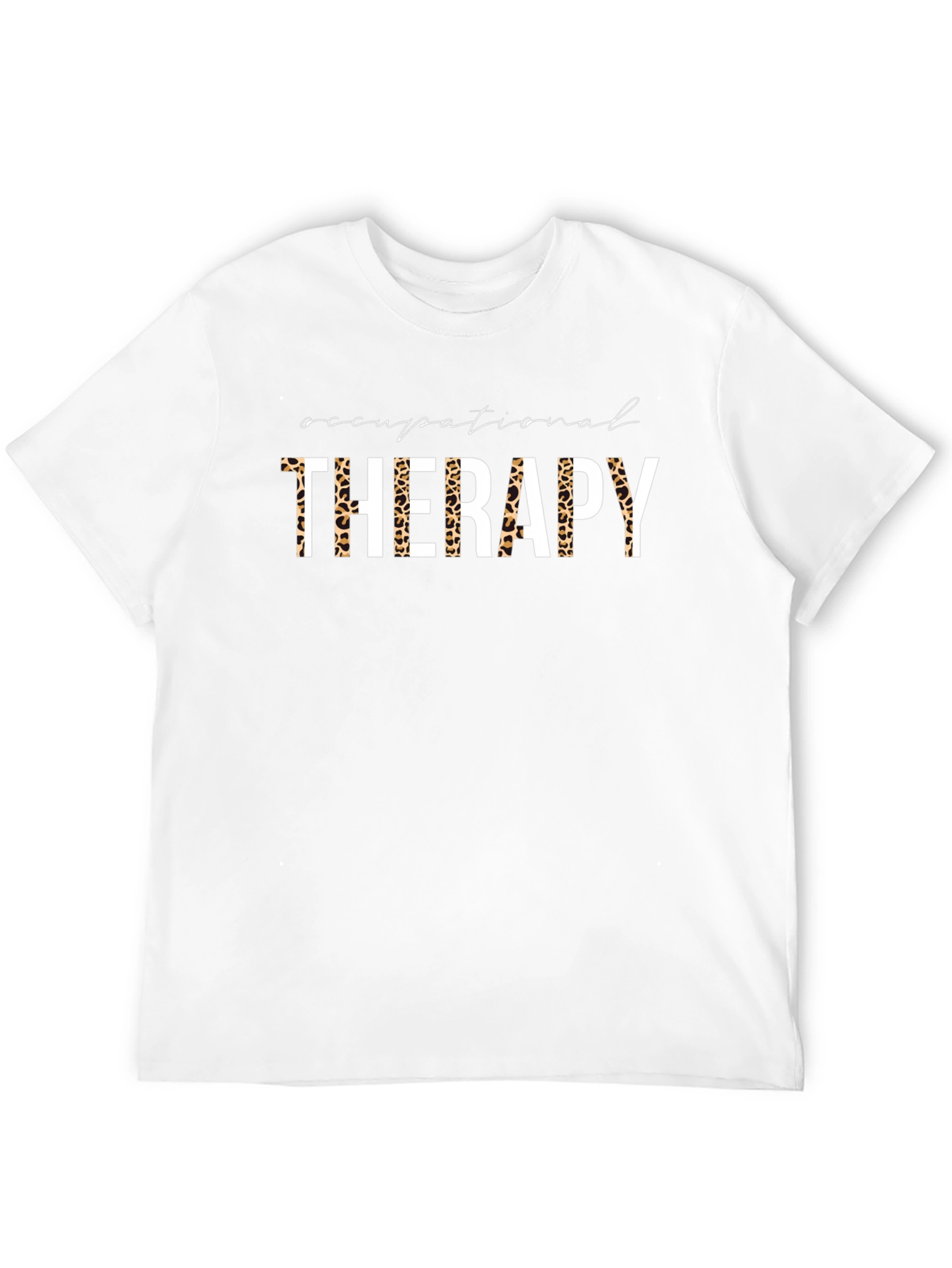 Occupational Therapy Leopard Print Tee