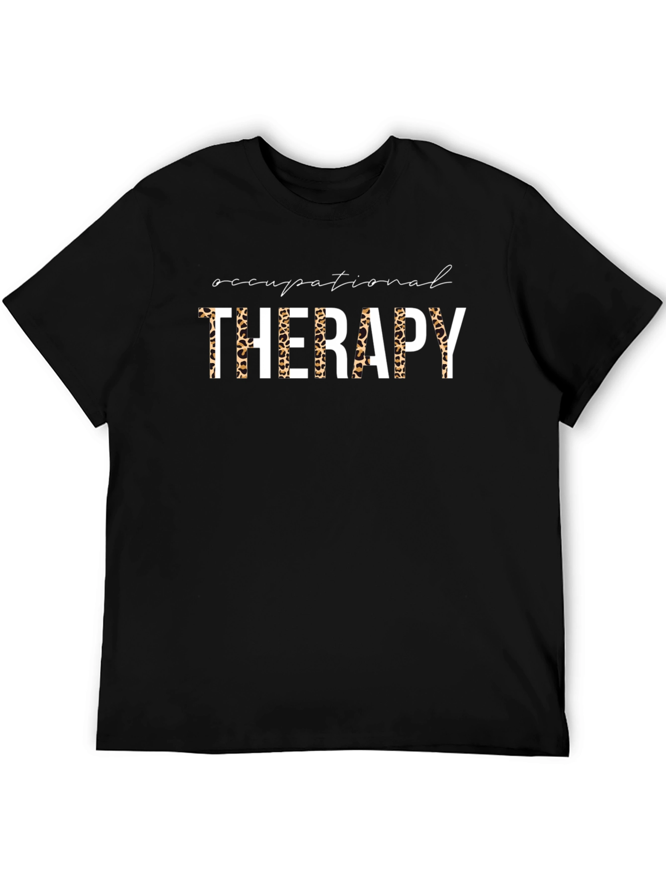 Occupational Therapy Leopard Print Tee