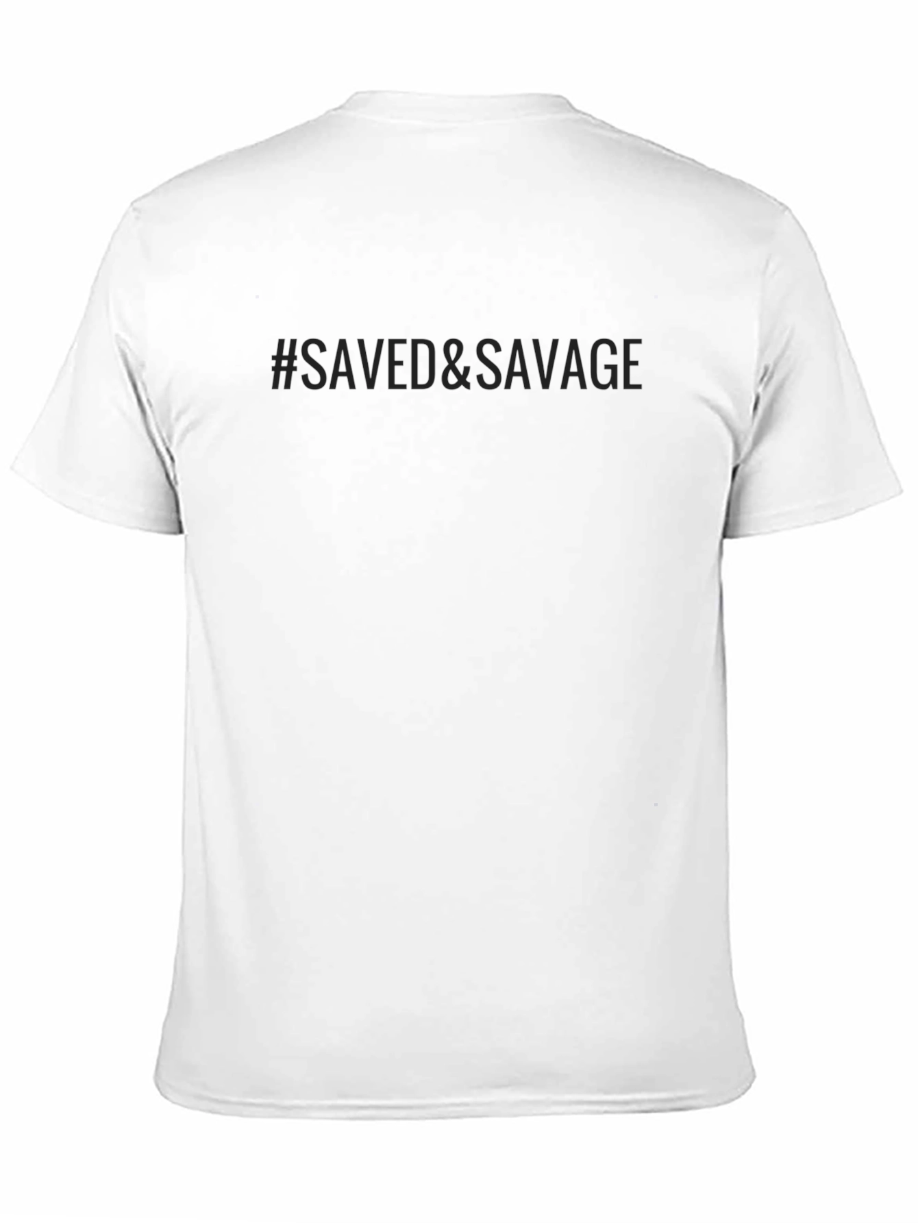 Saved & Savage Black T-Shirt
