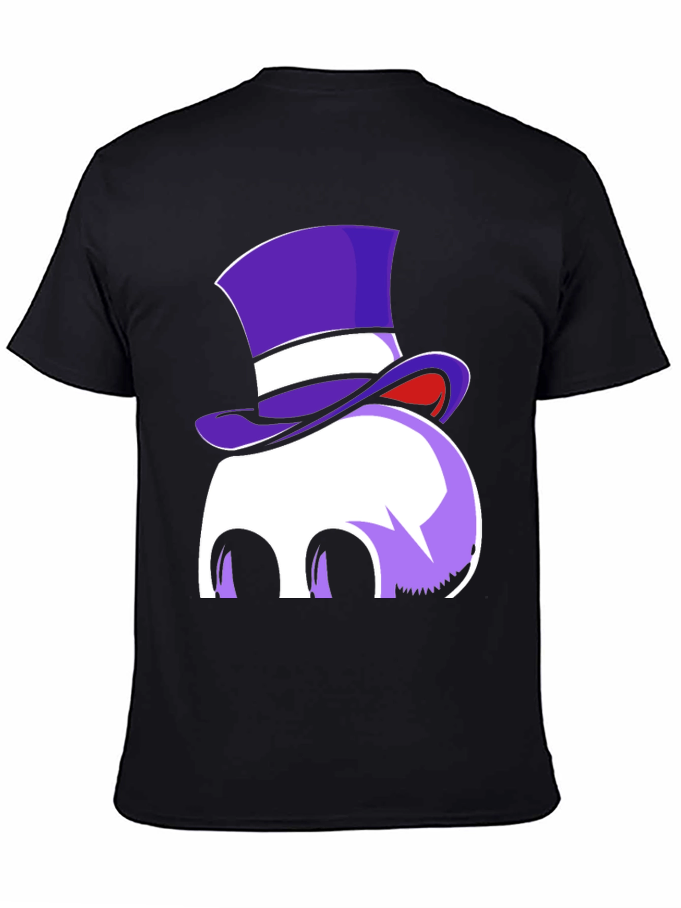 Whimsical Top Hat Ghost Graphic Tee