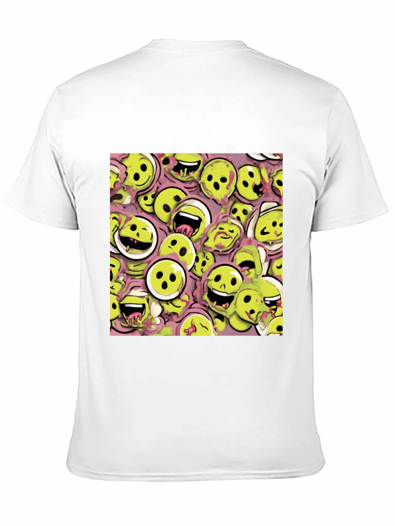 Funky Smiley Face T-Shirt - Unique Graphic Tee