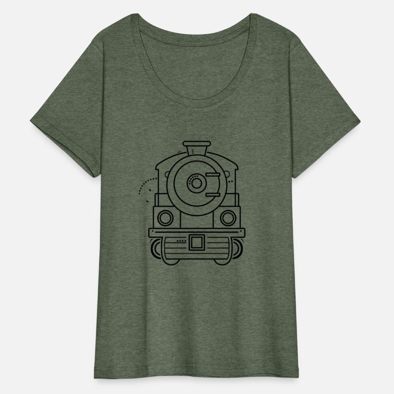Locomotive Cartoon Look