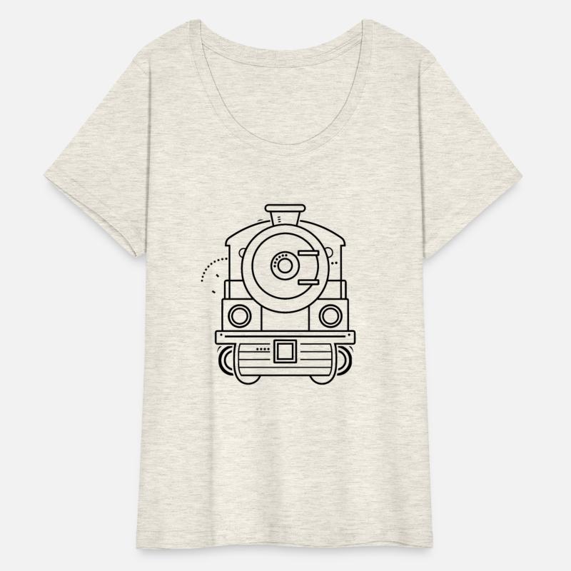 Locomotive Cartoon Look