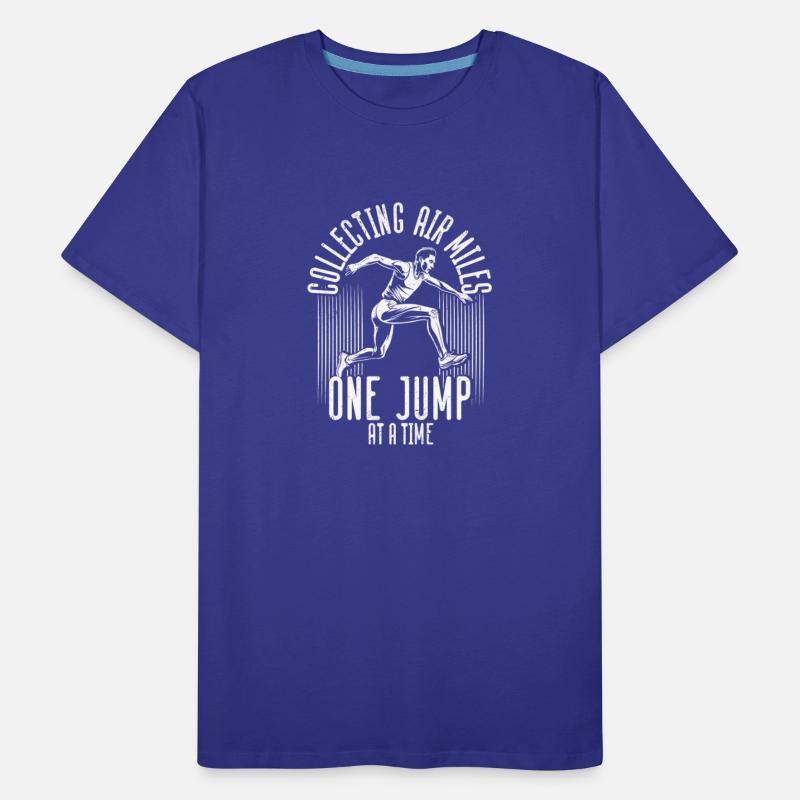 Long Jump Long Jumping Collecting Air Miles