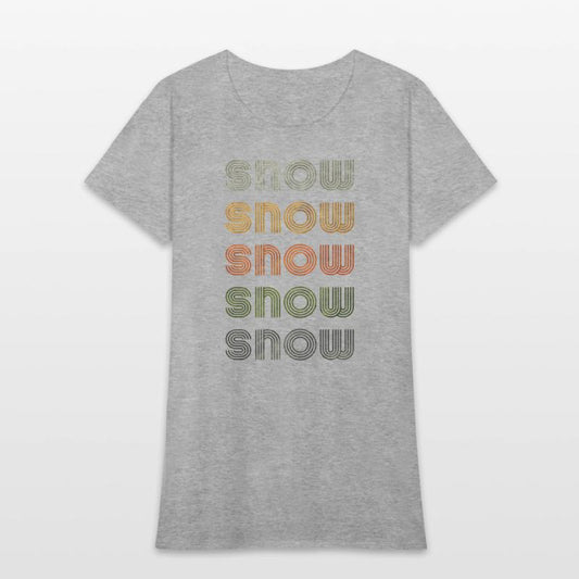 Love Heart Snow Grungevintage Style Black Snow