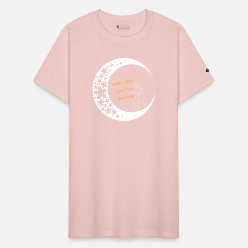 love quote when I miss you I see the moon