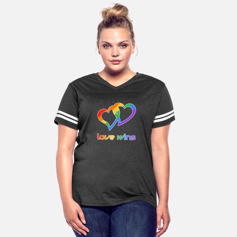 love wins lettering rainbow colors LGBTQAI+