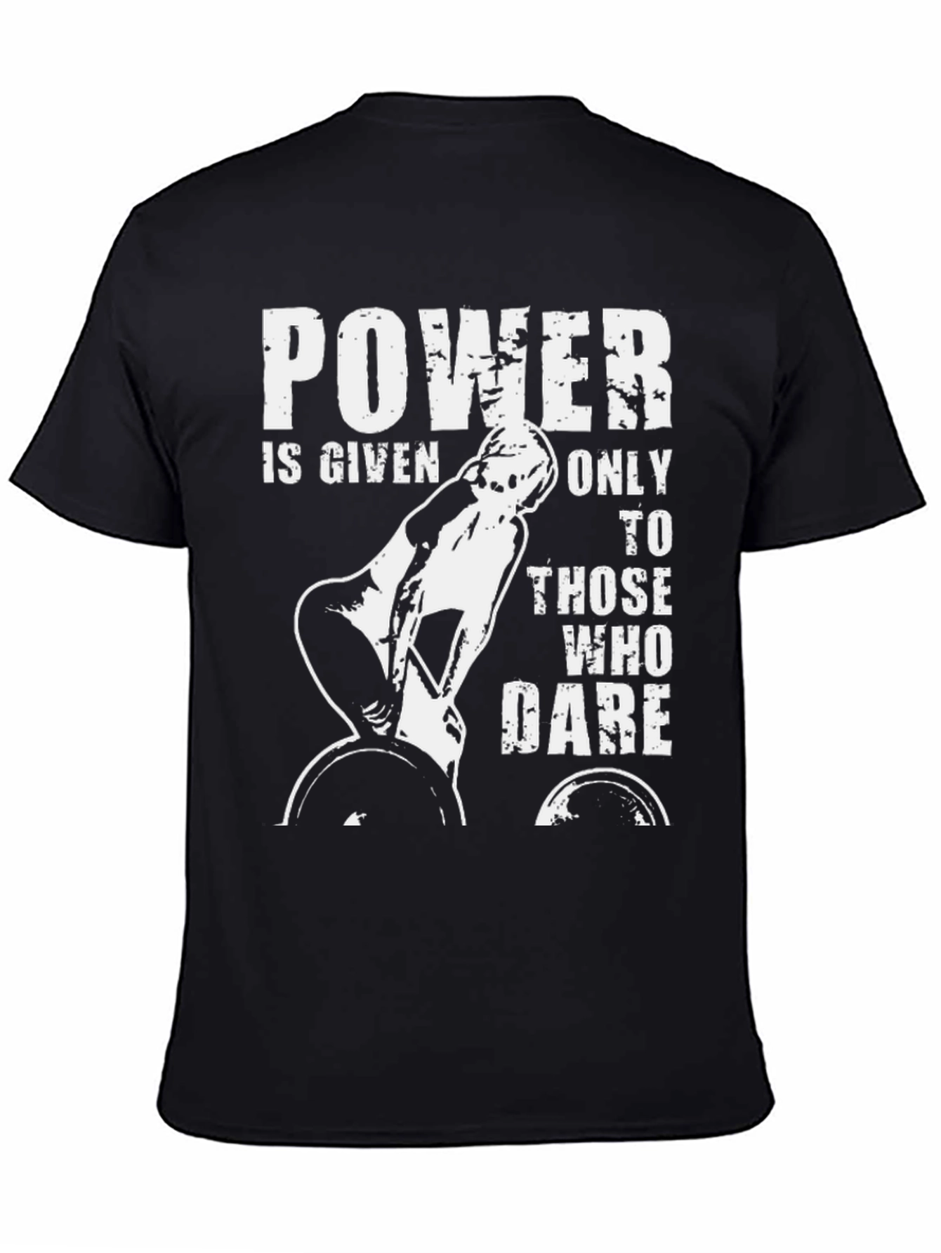 Powerlifting Motivation T-Shirt - Dare to Lift!