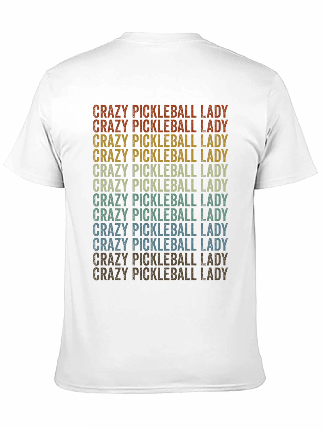 Crazy Pickleball Lady T-Shirt