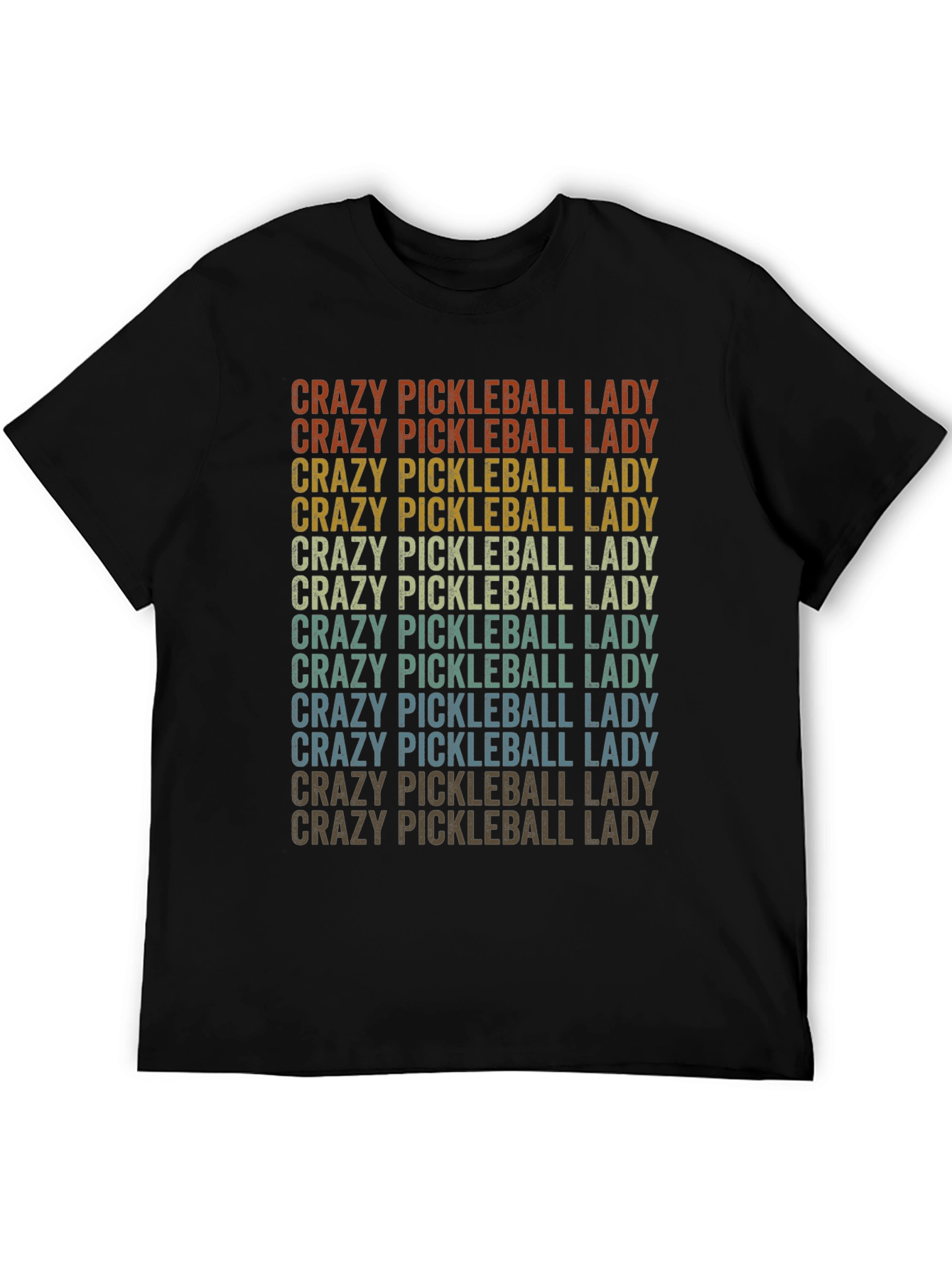 Crazy Pickleball Lady T-Shirt
