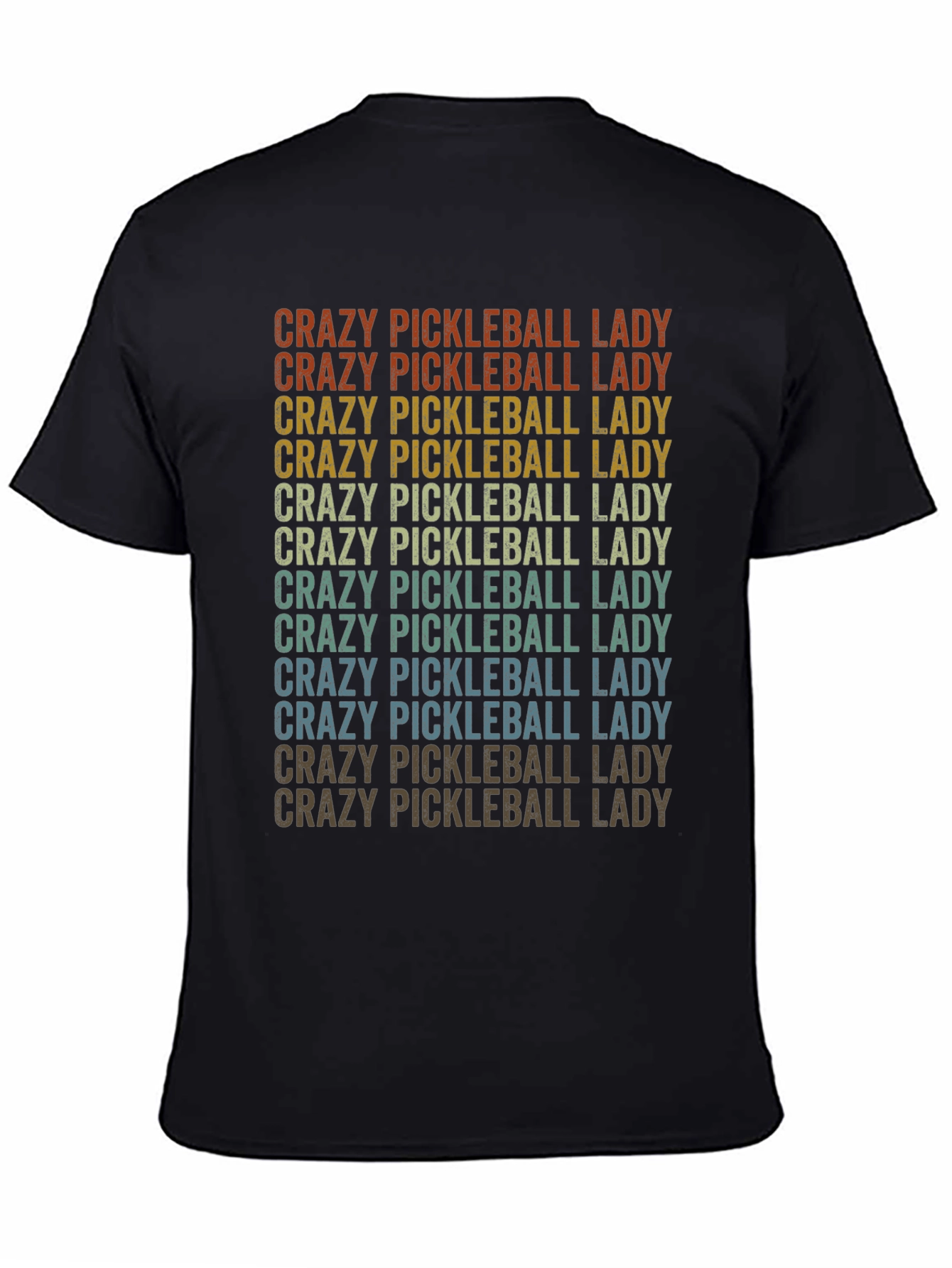 Crazy Pickleball Lady T-Shirt