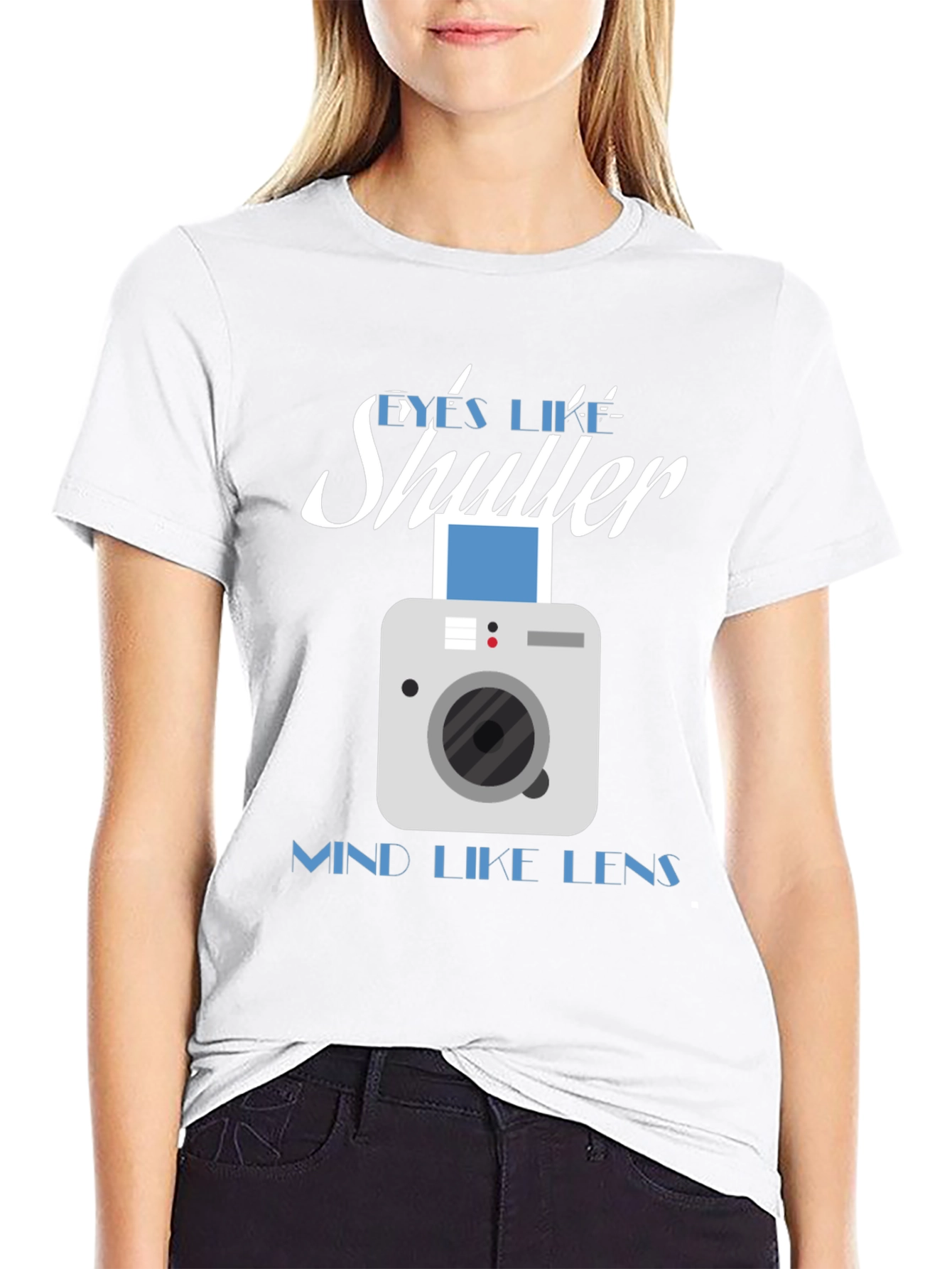 Eyes Like Shutter T-Shirt Camera Design