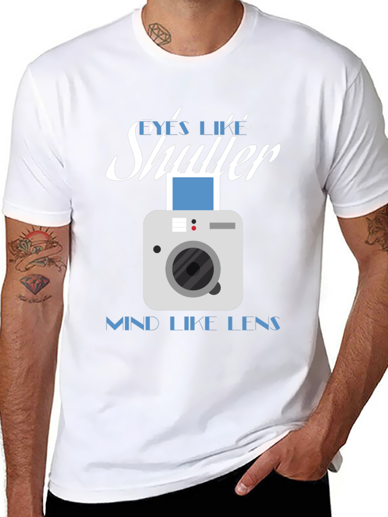 Eyes Like Shutter T-Shirt Camera Design