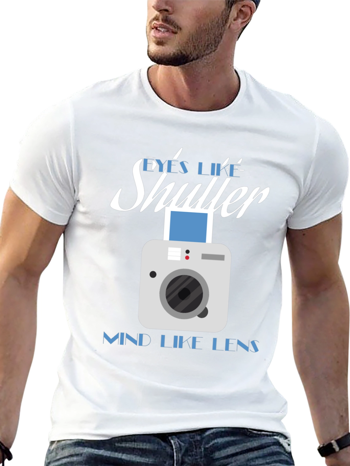 Eyes Like Shutter T-Shirt Camera Design