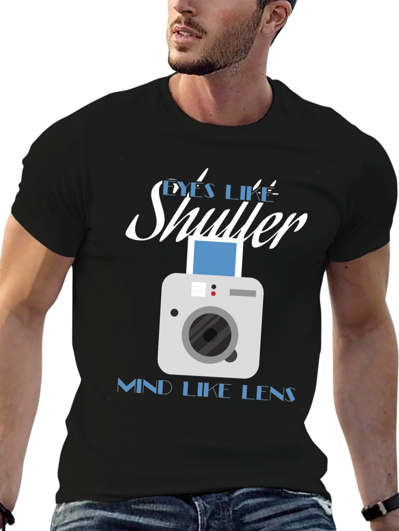 Eyes Like Shutter T-Shirt Camera Design