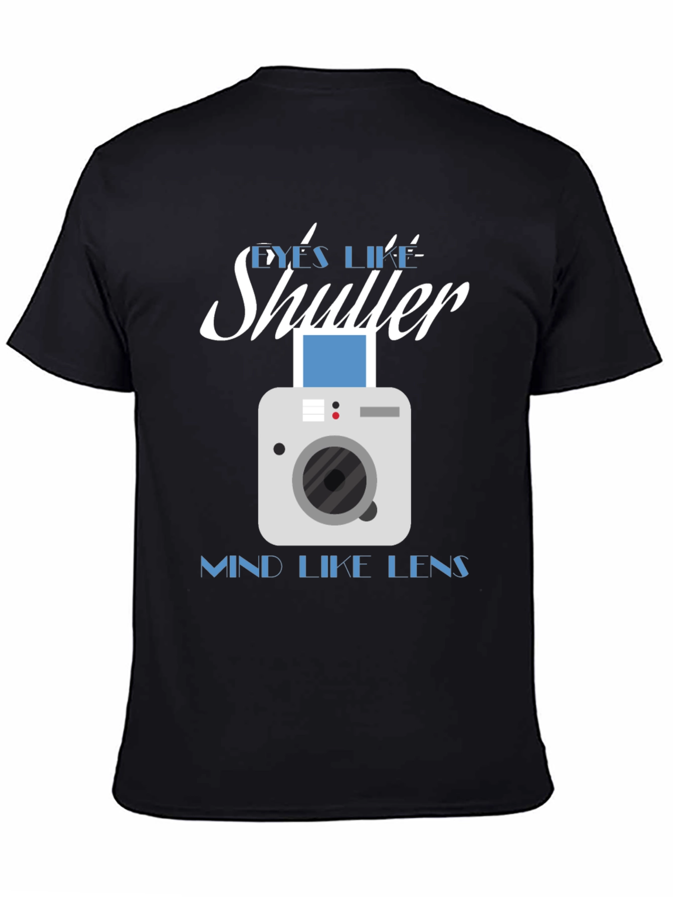 Eyes Like Shutter T-Shirt Camera Design