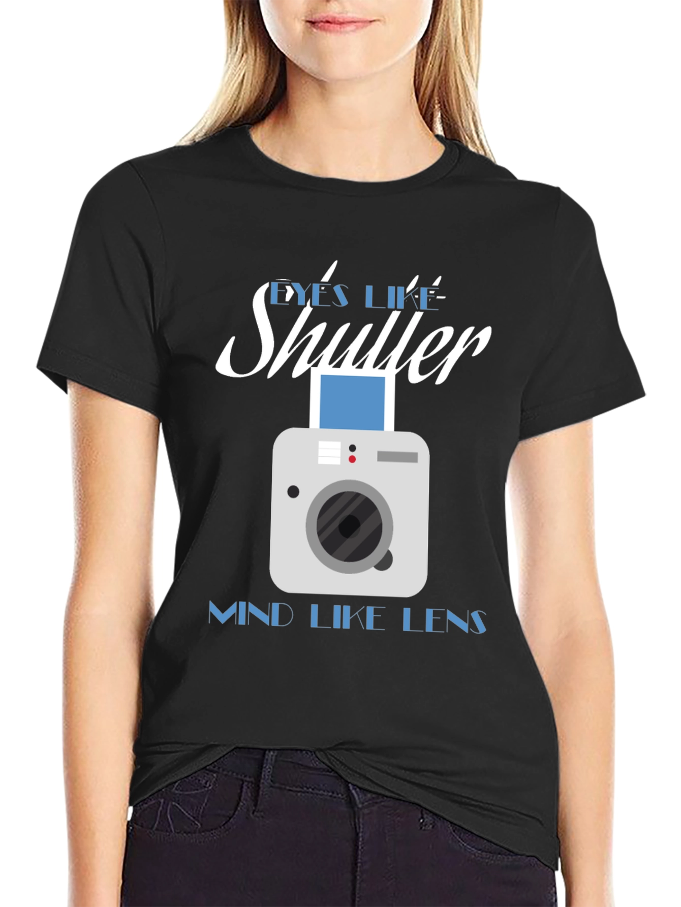Eyes Like Shutter T-Shirt Camera Design