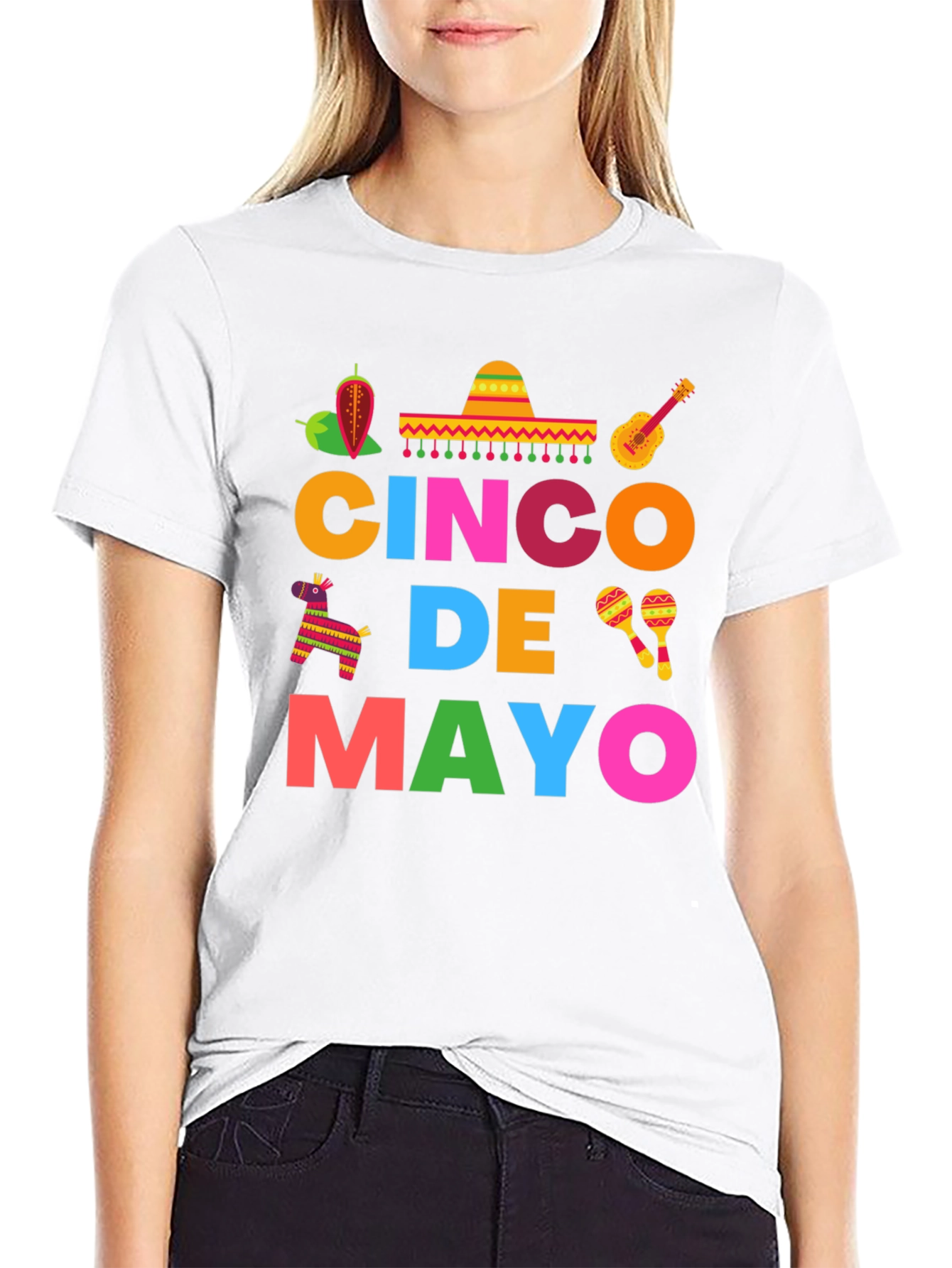 Cinco De Mayo Graphic T-Shirt - Mens Festive Tee