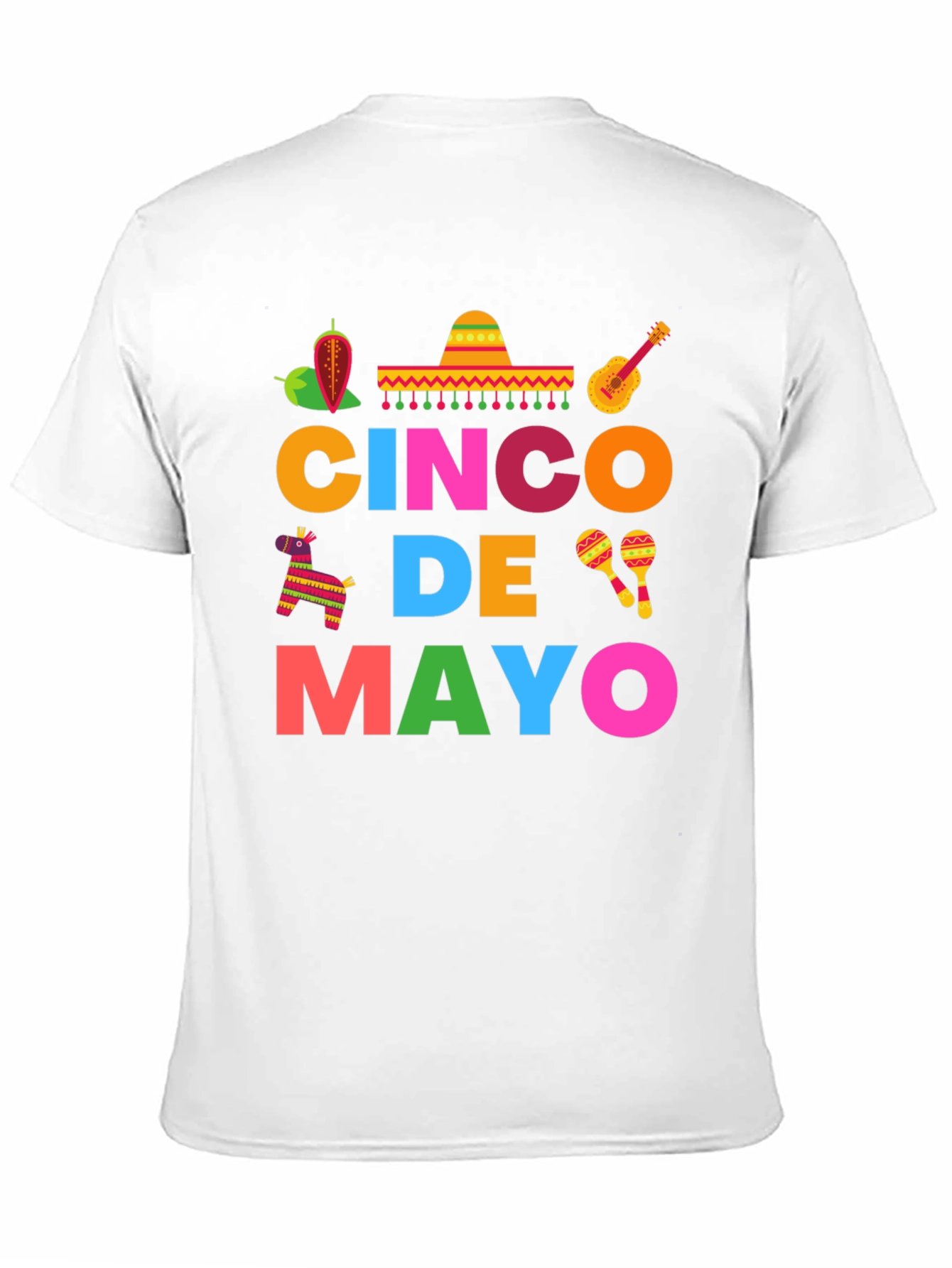 Cinco De Mayo Graphic T-Shirt - Mens Festive Tee