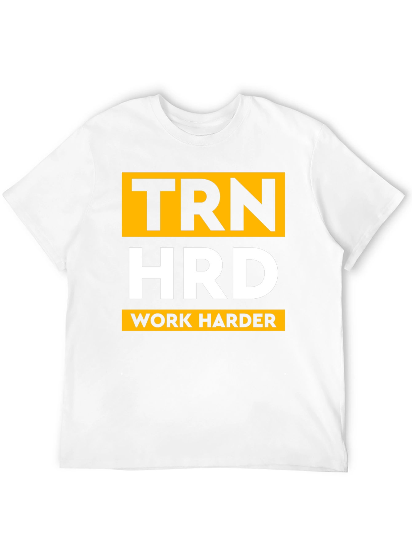 TRN HRD Work Harder Graphic Tee - Black