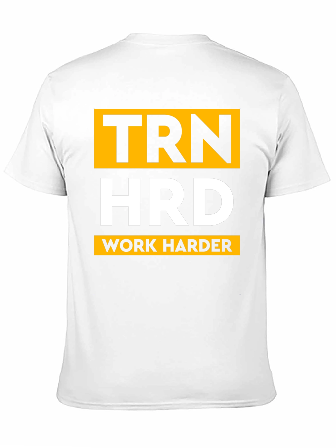 TRN HRD Work Harder Graphic Tee - Black