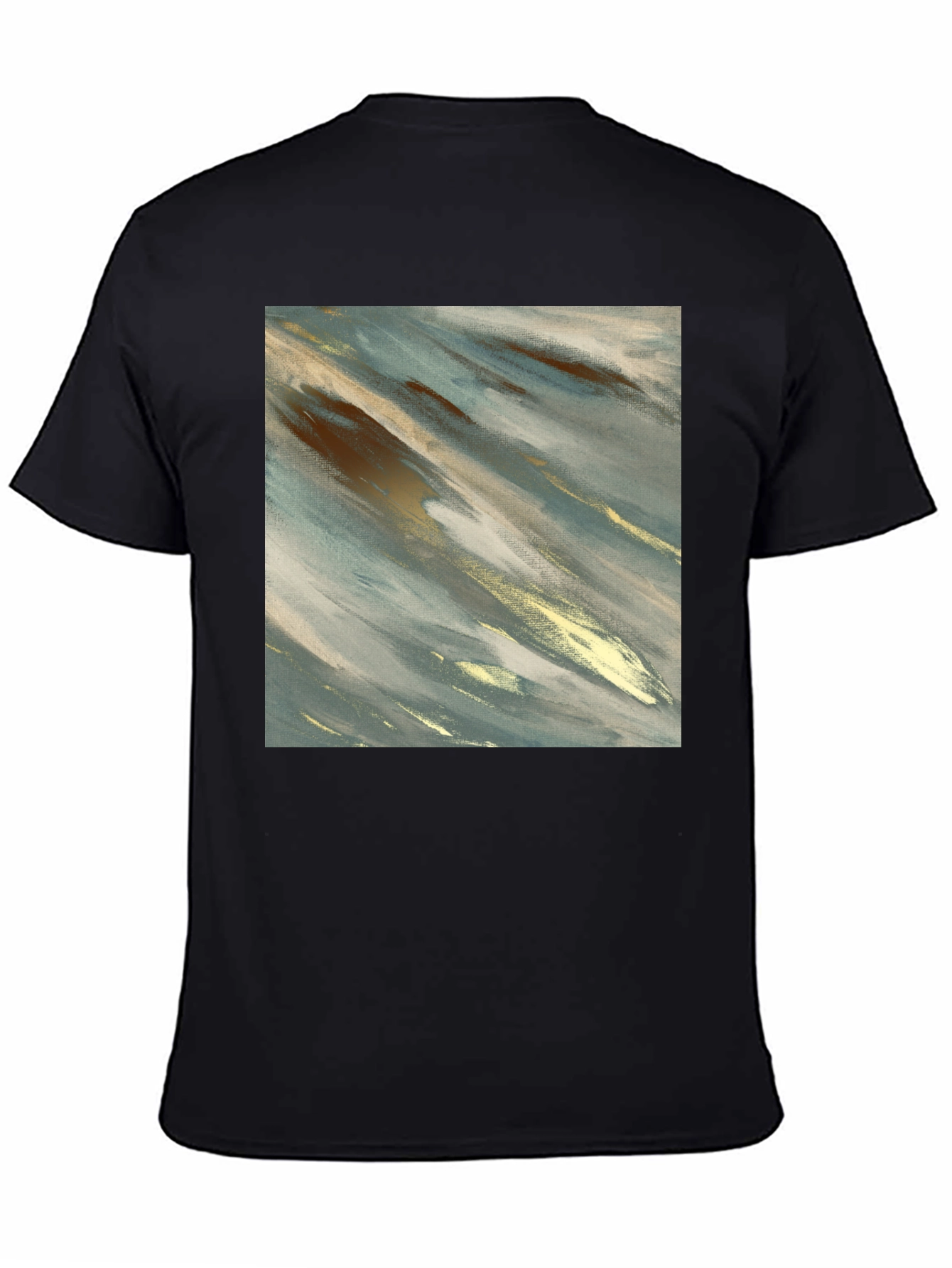 Abstract Art Graphic Tee - Modern Casual Style