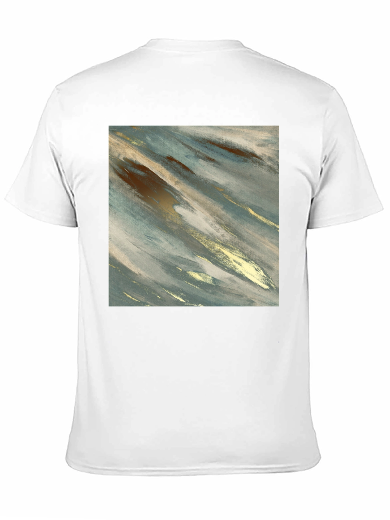 Abstract Art Graphic Tee - Modern Casual Style