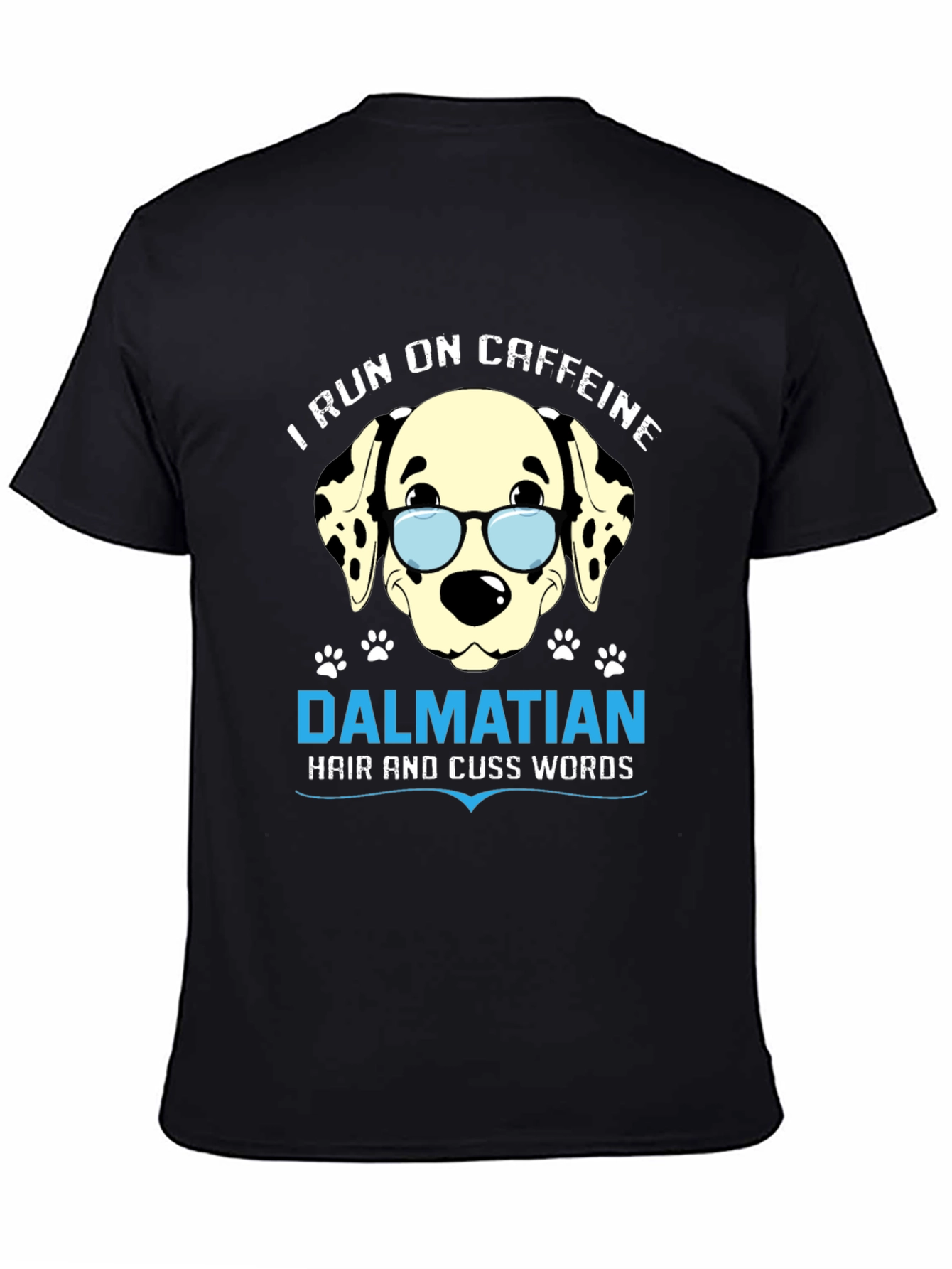 Caffeine Dalmatian Funny Dog Lover T-Shirt