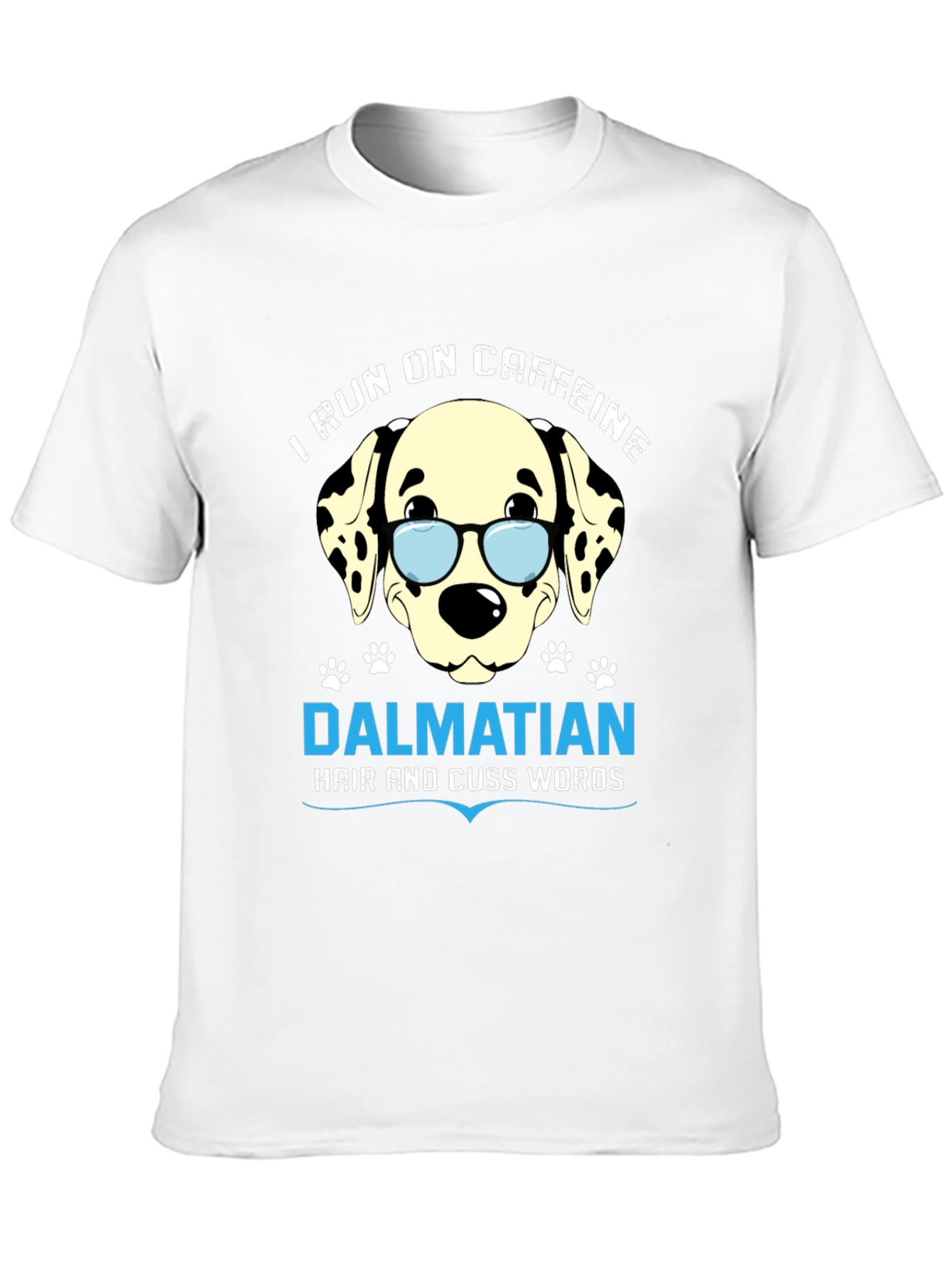 Caffeine Dalmatian Funny Dog Lover T-Shirt