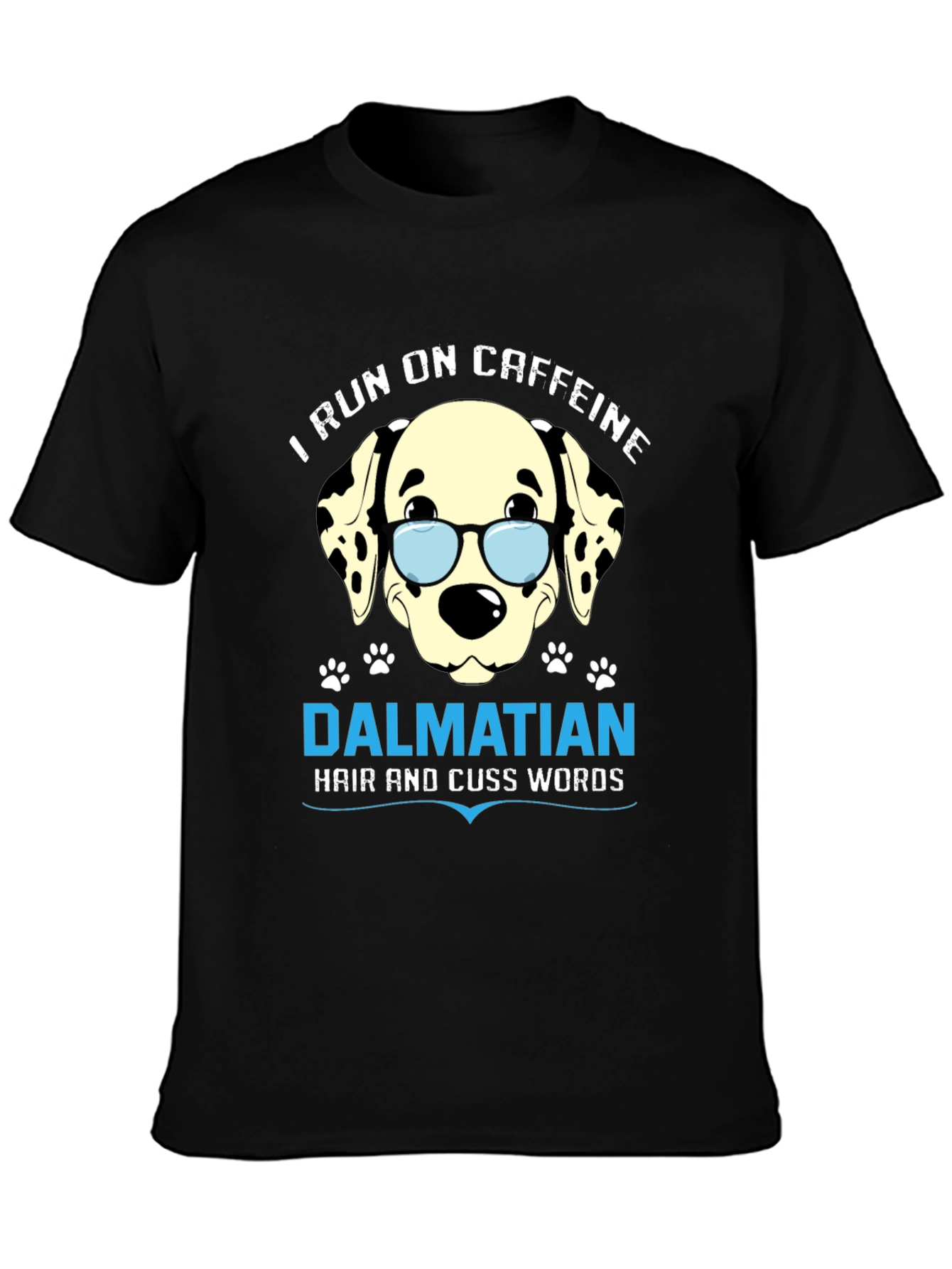 Caffeine Dalmatian Funny Dog Lover T-Shirt