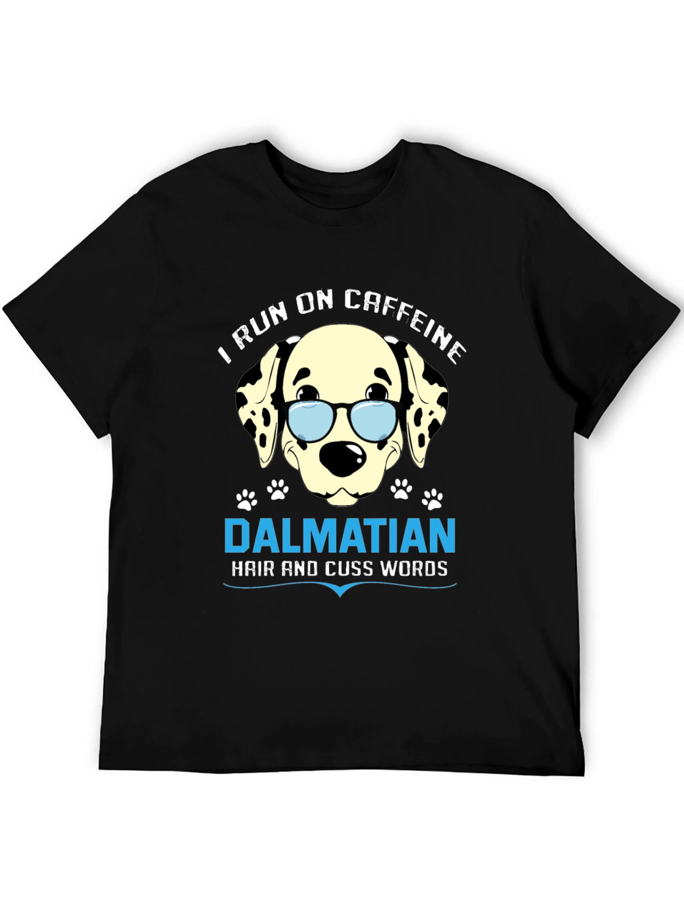 Caffeine Dalmatian Funny Dog Lover T-Shirt
