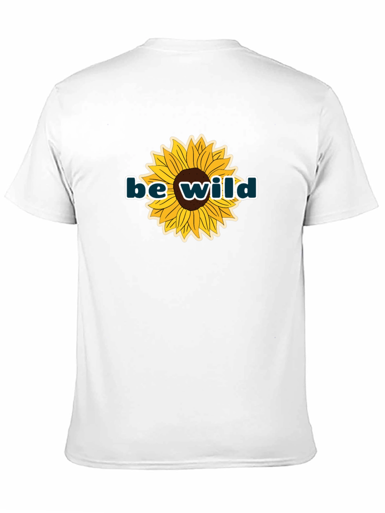 Be Wild Sunflower Graphic Tee