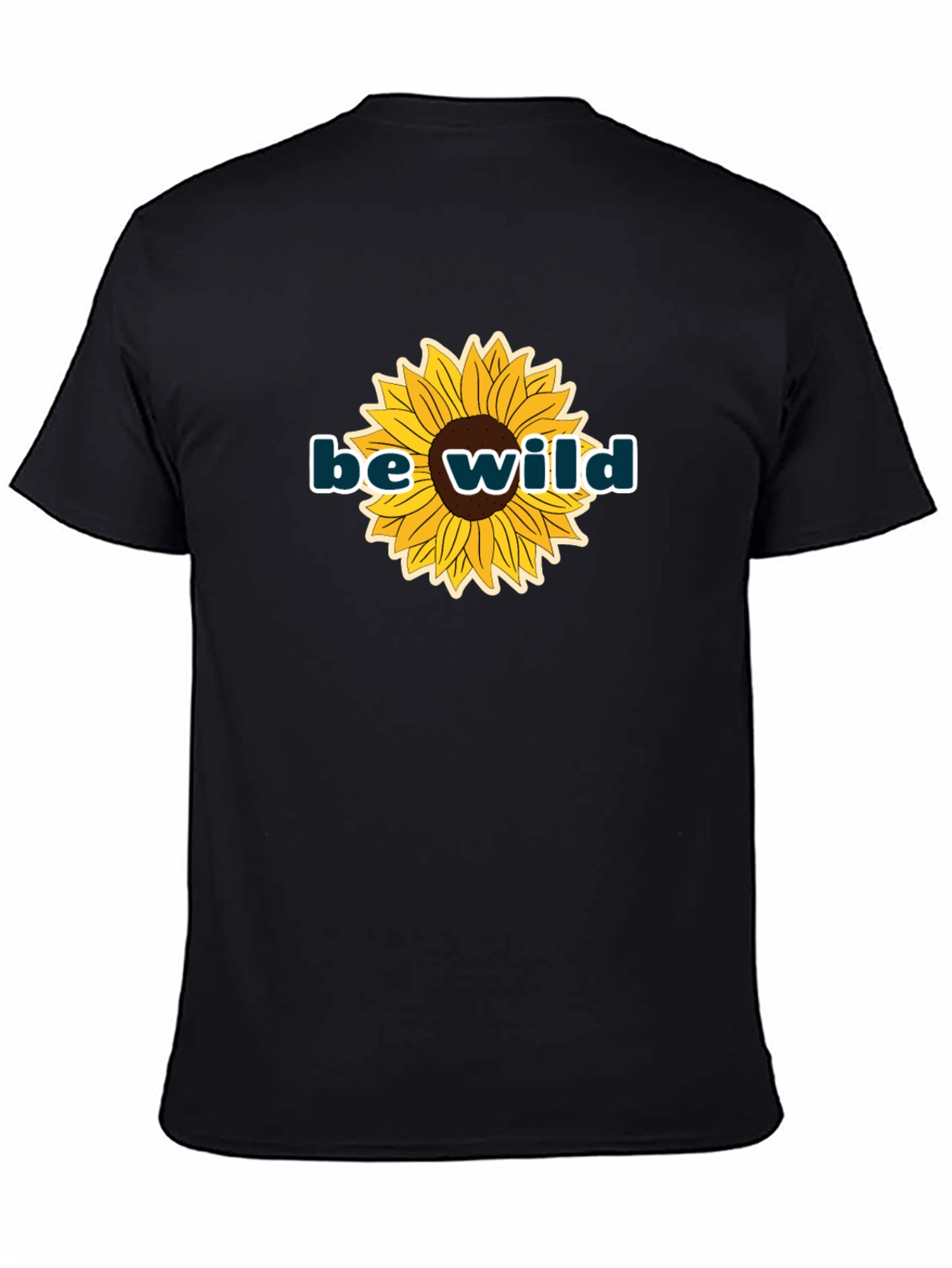 Be Wild Sunflower Graphic Tee