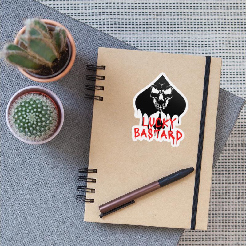 Lucky Bastard Casino Poker Skull