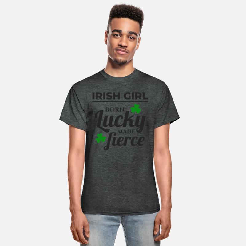 Lucky & Fierce: Funny Irish Girl St Patricks Day