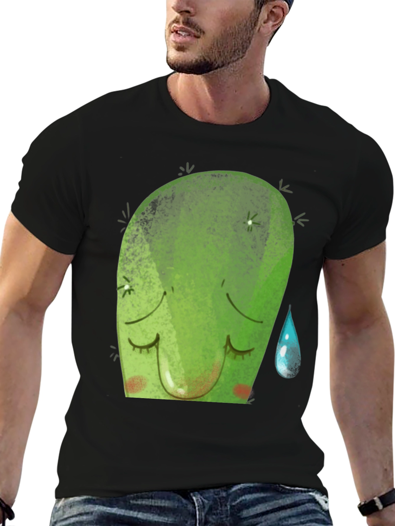 Sad Avocado Graphic Tee - Soft & Stylish