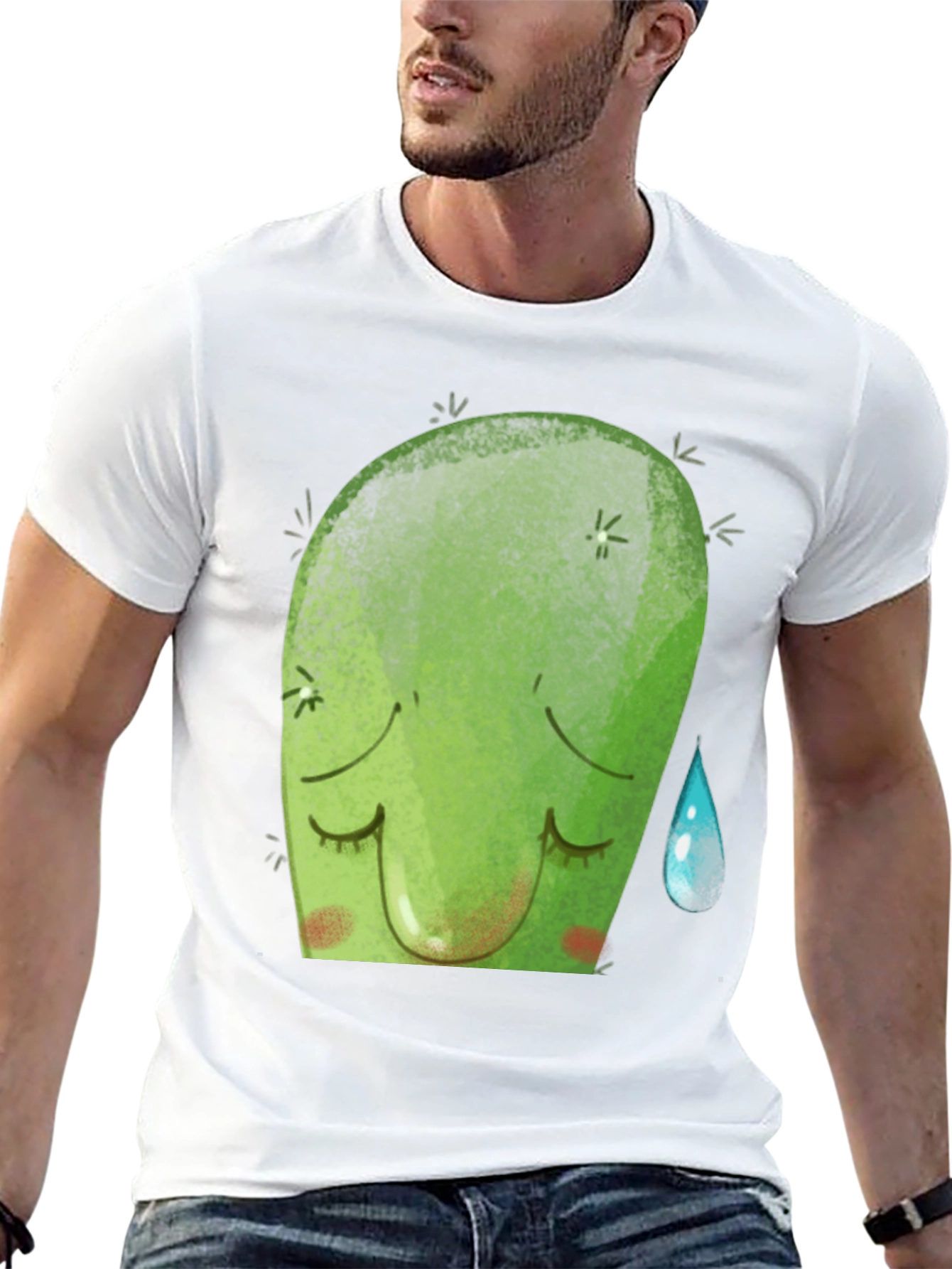 Sad Avocado Graphic Tee - Soft & Stylish